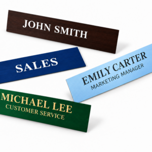 10" x 2" Acrylic Name Plate